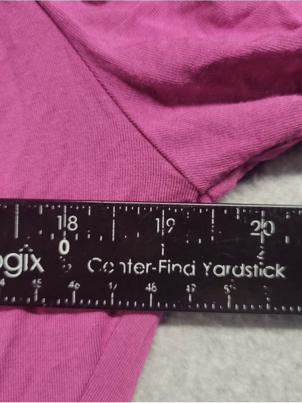 Veronica Beard Magenta Ruched Long Sleeve Blouse - Picture 4 of 10